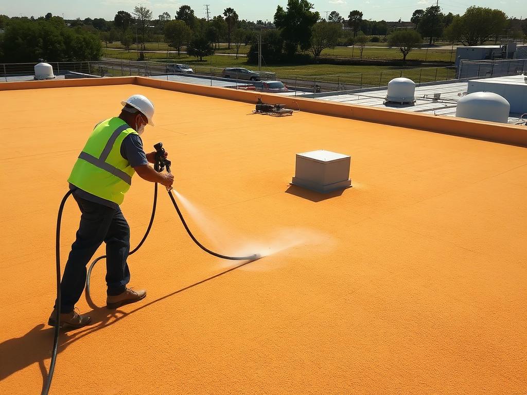 Spray polyurethane foam (SPF)