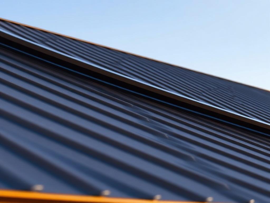 Standing-seam metal roof installation by P91 Roofing in Houston, TX